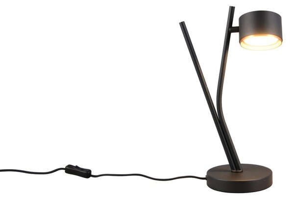 Trio 569000180 stolná lampička CODA | 10W GX53 | vypínač