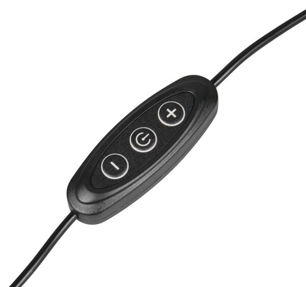 Trio R53811901 LED stolná lampička STRONG | 2W integrovaný LED zdroj | 100lm | 2700K | vypínač | rgb - farebné
