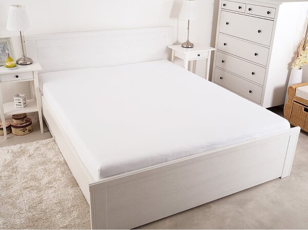 Biela napínacia plachta 200x200 cm – B.E.S