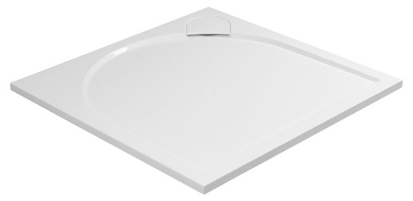 Gelco Gelco, LARCA sprchová vanička z liateho mramoru, štvorec 80x80x3cm, PL008