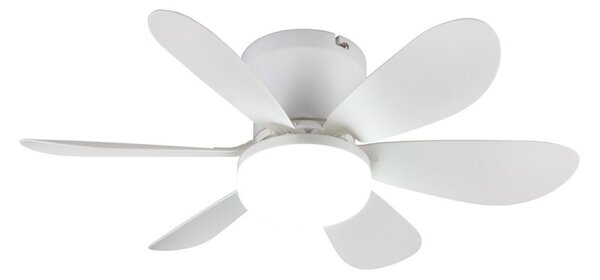 Trio R67462131 LED ventilátor s osvetlením LUND | 8W integrovaný LED zdroj | 850lm | 2700-6500K | vypínač | ventilátor | diaľkové ovládanie | stmievač