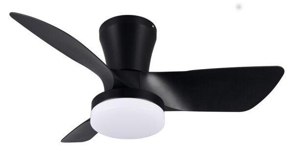 Trio R64412132 LED ventilátor s osvetlením RANDERS | 20W integrovaný LED zdroj | 2500lm | 2700-6000K | vypínač | stmievač | diaľkové ovládanie | ventilátor