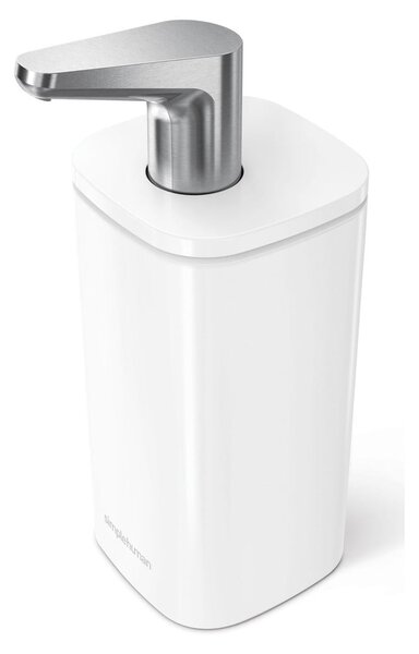 Biely oceľový dávkovač mydla 295 ml Pulse – simplehuman
