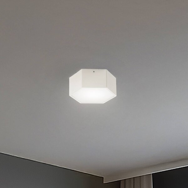 Stropné LED svetlo Libre, krémovo biele, oceľ, 3 000 K, Biela / opálová, Obývacia izba / jedáleň, kov, Stropné svetlo