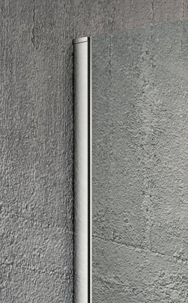 Gelco Gelco, VARIO CHROME jednodielna sprchová zástena na inštaláciu k stene, sklo nordic, 700 mm, GX1570-05
