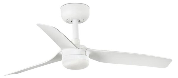 FARO 33820WT-1TW - Stmievateľný ventilátor s LED MINI PUNT/10W/230V, biela, priemer 90 cm WT+DO