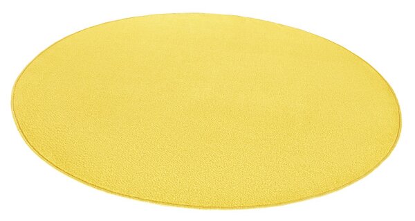 Koberec Hanse Home Fancy žltý kruh