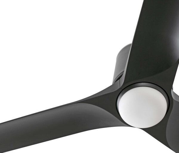 FARO 33827WT1S - LED stmievateľný ventilátor HEY TUB S 10W/230V CCT, priemer 90 cm, čierny WT, s diaľkovým ovládaním