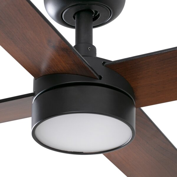 FARO 34356WT-1TW-LED Stm. vent. RUDDER L 18W/230V hnedá/čierna pr. 132 cm WT + DO