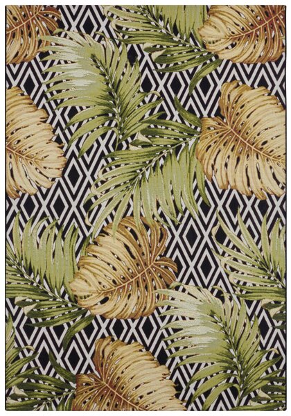 Koberec Hanse Home Flair Diamonds and Leaves viacfarebný