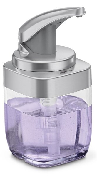 Kovový dávkovač mydla 444 ml - simplehuman