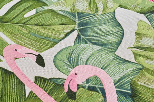 Koberec Hanse Home Flair Tropical Flamingo viacfarebný