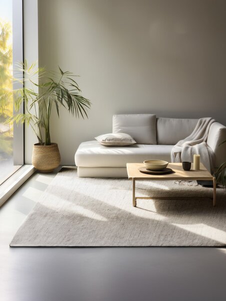 Koberec Hanse Home Handloom 1.0 Dhaka naturálny / biely / ivory