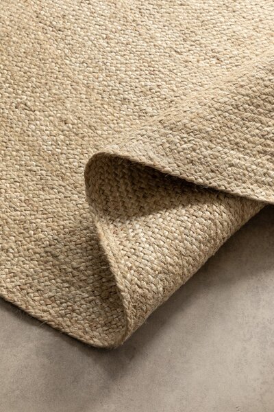 Koberec Hanse Home Jute Braided Rangpur naturálny / ivory