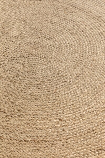 Koberec Hanse Home Jute Braided Rangpur naturálny / ivory