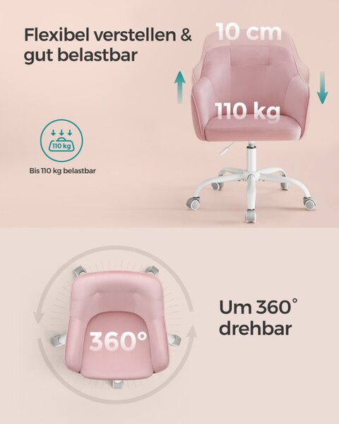 Kancelárska stolička OBG019P02