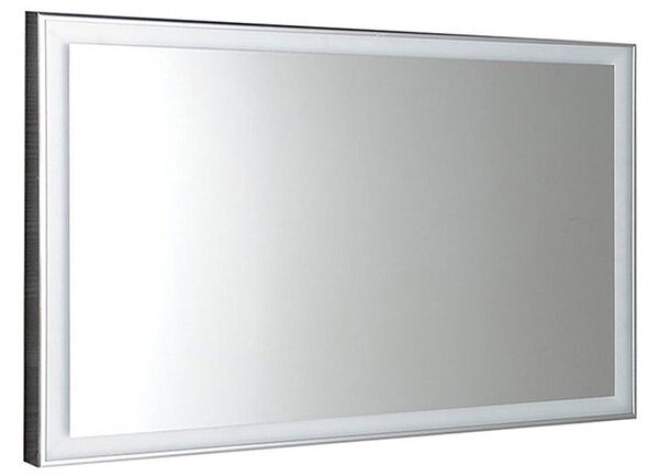 Sapho LUMINAR zrkadlo s LED osvetlením v ráme 1200x550mm, chróm