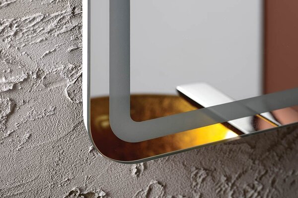 Sapho Sapho, Zrkadlo NYX s LED osvetlením 50x70cm, NY050