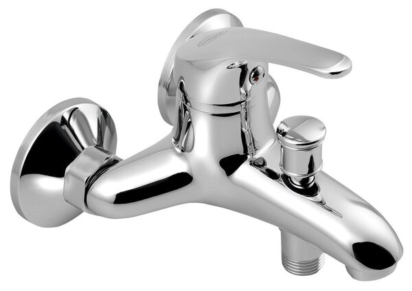 Aqualine, AQUALINE 35 Nástenná vaňová batéria, rozteč 100mm, chrómová, 52158