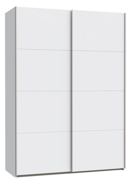 Biela šatníková skriňa KARO 150x210 cm