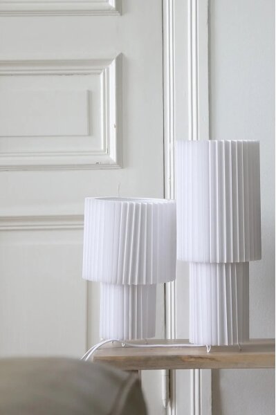 Markslöjd 108895 - Stolová lampa CATIS 1xE27/60W/230V 32 cm biela