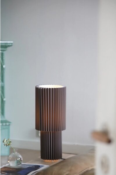 Markslöjd 108898 - Stolová lampa CATIS 1xE27/60W/230V 45 cm sivá
