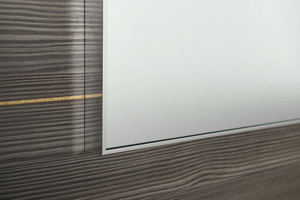 Sapho Sapho, AROWANA zrkadlo v ráme, 1200x600mm, chróm, AW1260