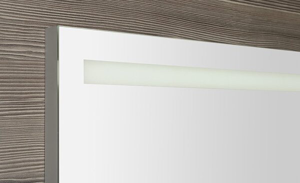 Sapho Sapho, BRETO LED podsvietené zrkadlo, sklenená polica, 1000x608mm, BT100