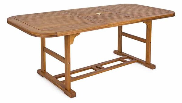 MUZZA Rozkladací záhradný stôl Noemi 150 - 200 x 90 cm