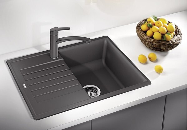 Blanco Zia 45 S Compact, silgranitový drez 680x500x190 mm, 1-komorový, antracitová, BLA-524721
