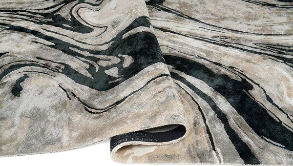 Koberec kusový Carpet Decor Handmade - BLUR BLACK Rozmer koberca: 160x230 cm
