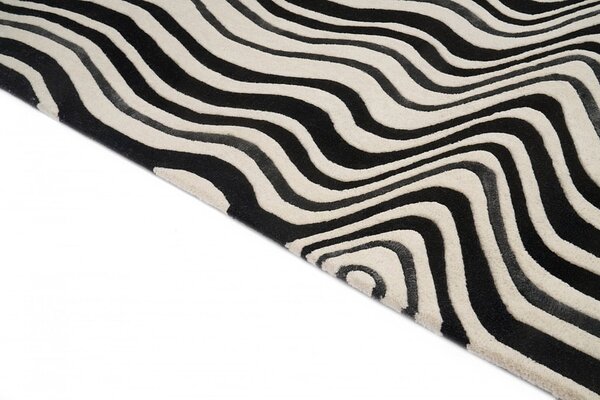 Koberec kusový Carpet Decor Handmade - DRAFT BLACK Rozmer koberca: 160x230 cm