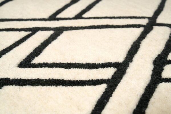 Koberec kusový Carpet Decor Handmade - BROOKLYN BLACK Rozmer koberca: 160x230 cm