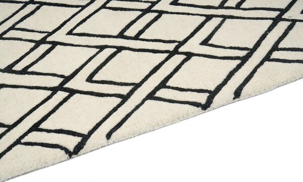 Koberec kusový Carpet Decor Handmade - BROOKLYN BLACK Rozmer koberca: 160x230 cm