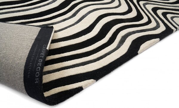 Koberec kusový Carpet Decor Handmade - DRAFT BLACK Rozmer koberca: 160x230 cm