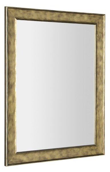 Sapho BERGARA zrkadlo v drevenom ráme 742x942mm, zlatá