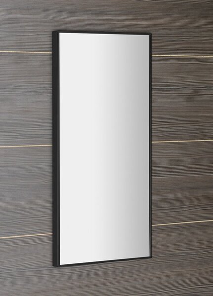 Sapho Sapho, AROWANA zrkadlo v ráme 350x900mm, čierna mat, AWB3590