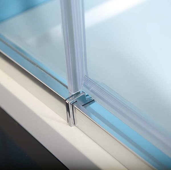 Polysan EASY, 3-stenový sprchový kút 800-900x700mm, pivot dvere L/P varianta, číre sklo, EL1615EL3115EL3115