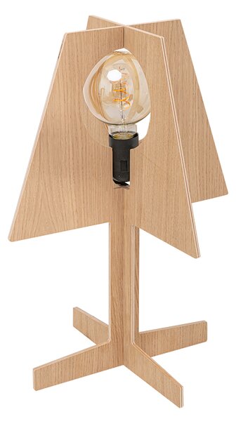 Retro stolová lampa Oak