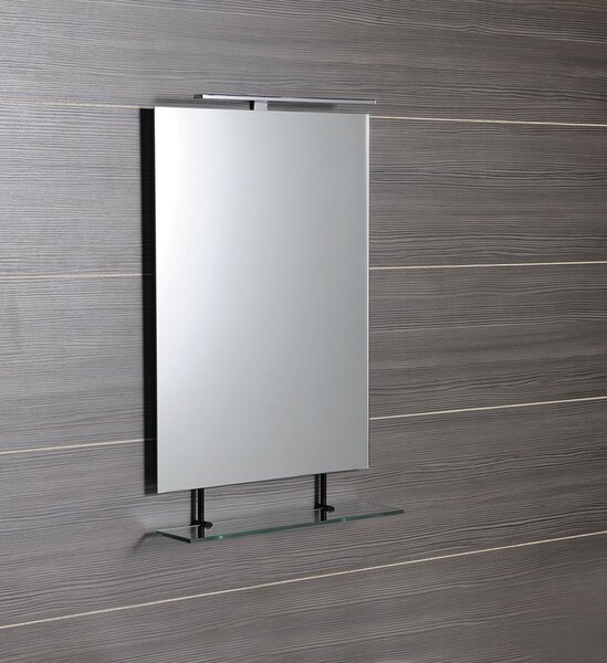 Sapho Sapho, WEGA zrkadlo 800x800mm, s policou, 60092-8