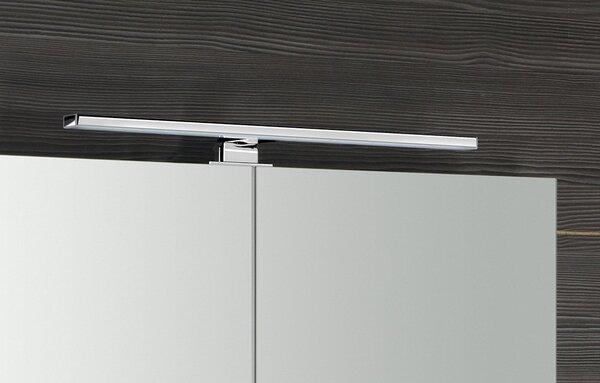 Sapho Sapho, RIWA galérka s LED osvetlením, 81x60x17cm, biela lesk, RIW080-0030