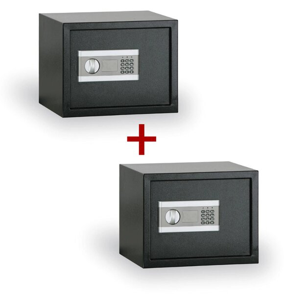 Nábytkový trezor elektronický 1+1 ZADARMO, 18 L