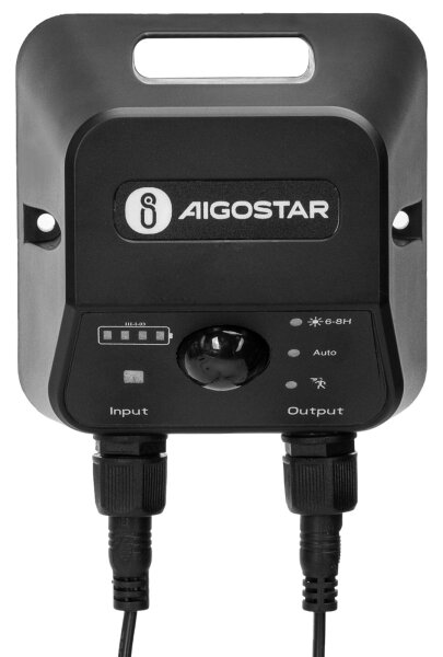 Aigostar - LED solárny luster LED/35W/12V 3000 mAh 6500K pr. 15 cm