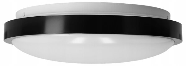 Stropné svietidlo 2xE27/40W/230V priemer 29,5 cm čierne