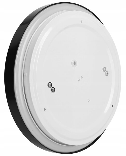 Stropné svietidlo 2xE27/40W/230V priemer 29,5 cm čierne