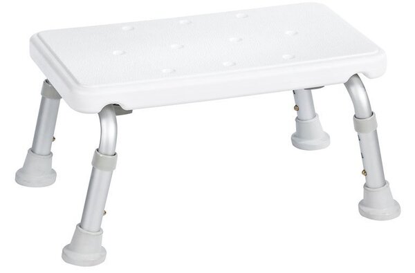 Ridder, Kúpeľňová stolička na nohy, biela, A0102601