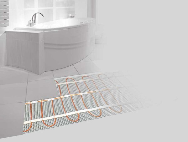 Sapho Sapho, WARM TILES elektrická podlahová vykurovacia rohož 0,8m2, 130W, WTM08