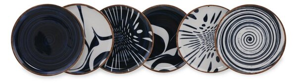 Porcelánové taniere v súprave 6 ks ø 21 cm Mirabel – Hermia