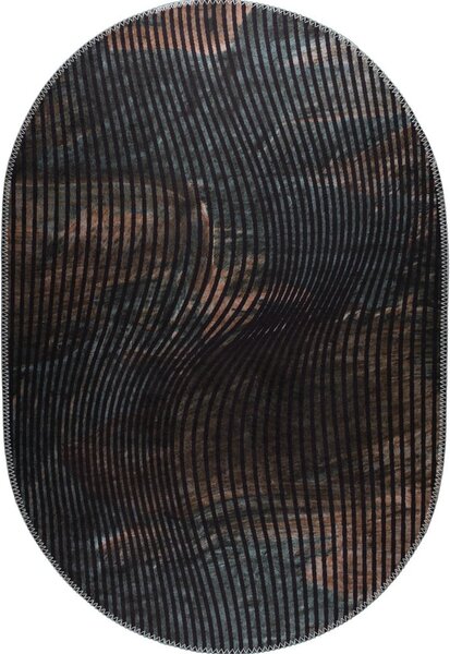 Čierny umývateľný koberec 160x230 cm – Vitaus