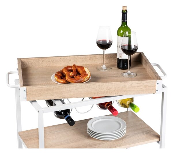 Servírovací stolík na kolieskach 40x80 cm Rustico - Wenko